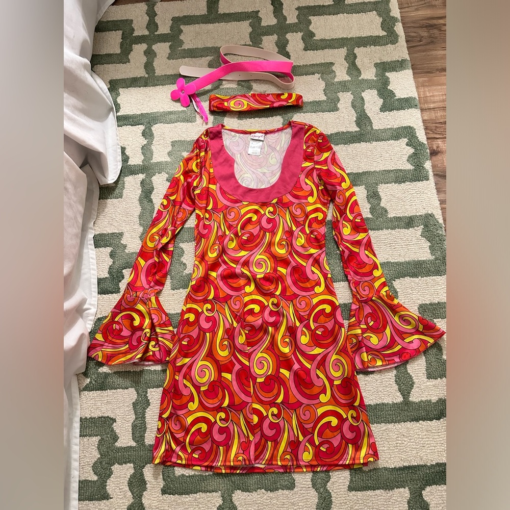 Dream girl 70s Disco Costume, Go Go Girl Costume, Groovy Costume